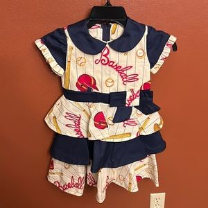 Unique Handmade “Baseball” Dress